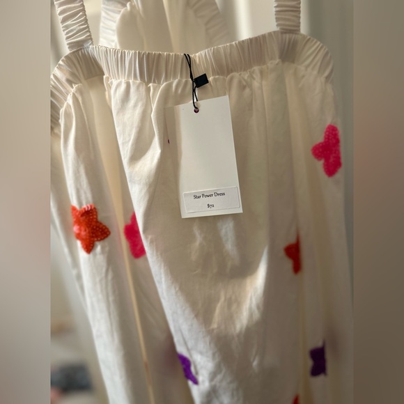 Babydoll Dress with star decal - Picture 2 of 3